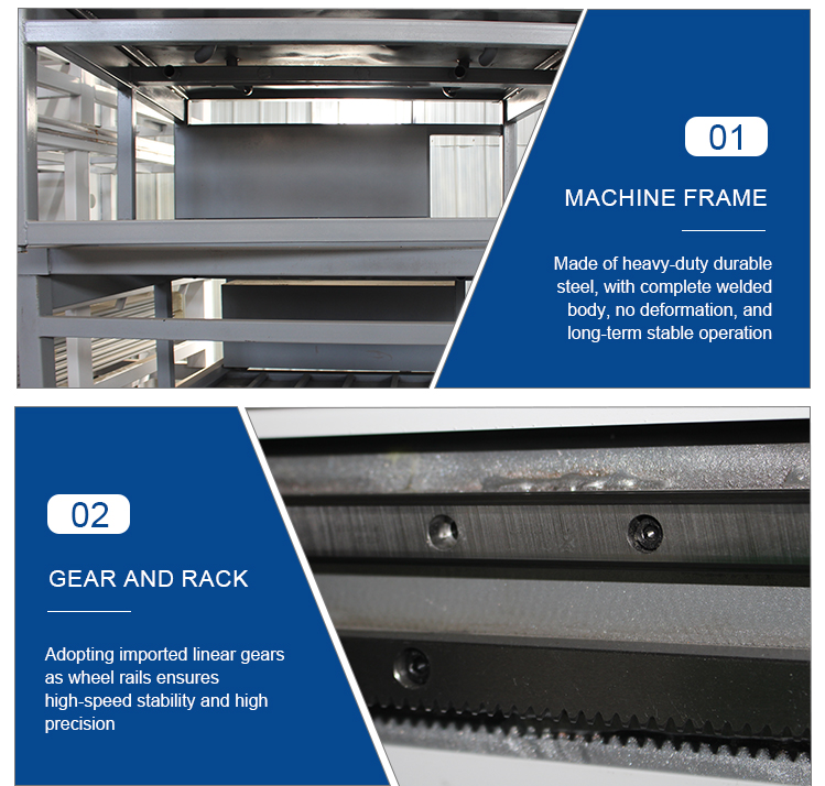 M&aacute;quina de corte autom&aacute;tica com faca oscilante