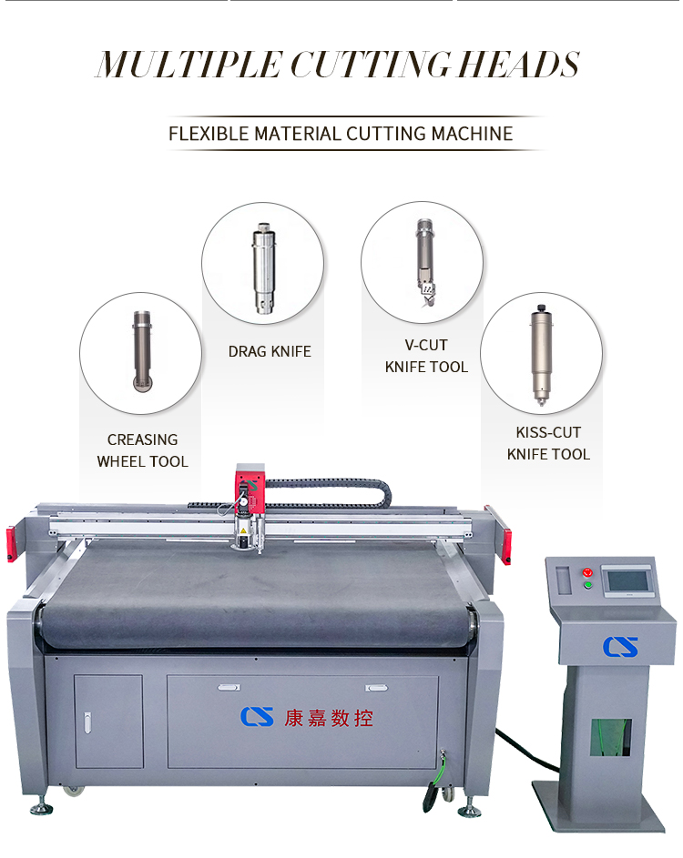M&aacute;quina de corte de couro CNC