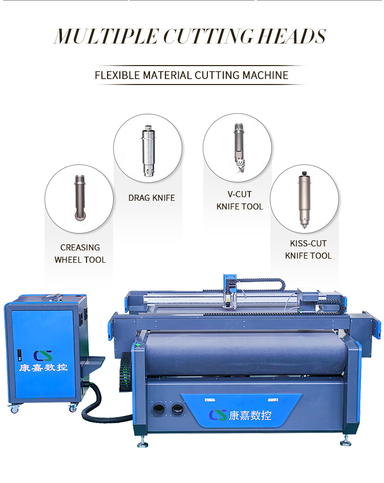 m&aacute;quina de corte com faca oscilante de feixe duplo